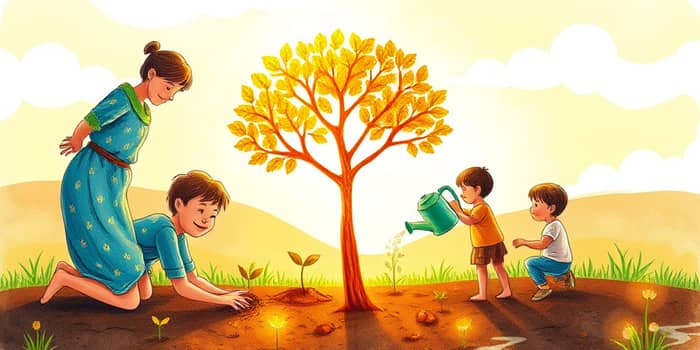 Plano de previdência infantil para planejamento familiar
