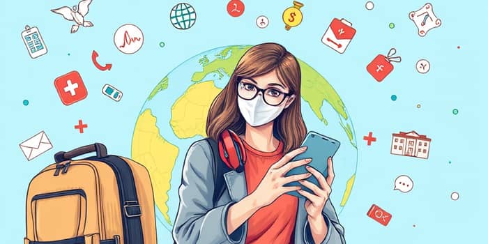 Seguro viagem com assistência médica via app