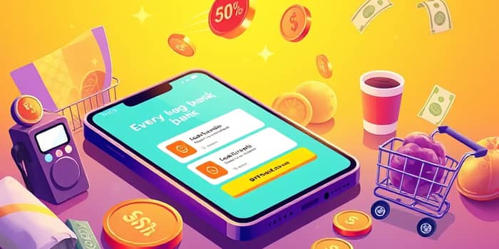 Conta digital com cashback para compras do dia a dia
