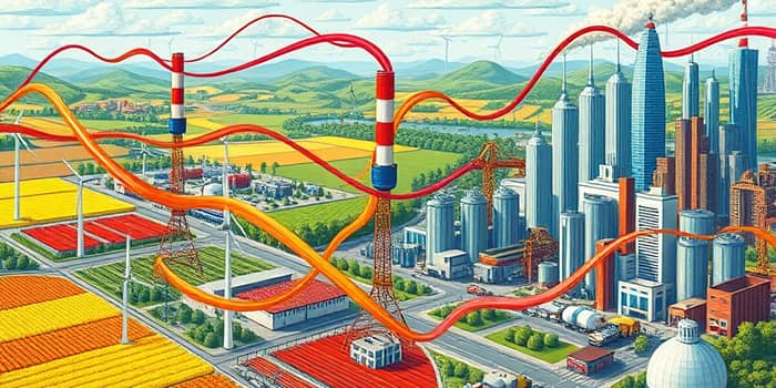 Analise diferentes setores para evitar concentração