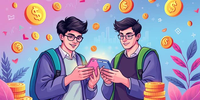 Conta universitária com integração a plataformas de investimento