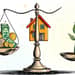 Combine ativos líquidos e não líquidos para equilíbrio