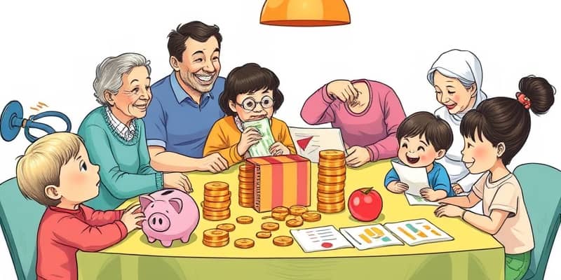 Educação financeira para toda a família